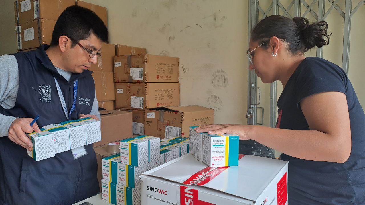 The Zonal Coordination 7-SALUD acquired more than 1 million dollars in medicines – Ministry of Public Health