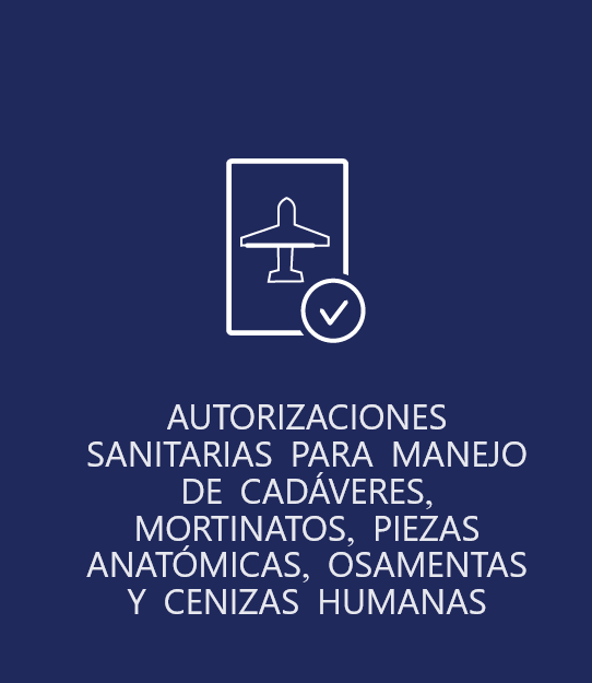 AUTORIZACIONES SANITARIAS