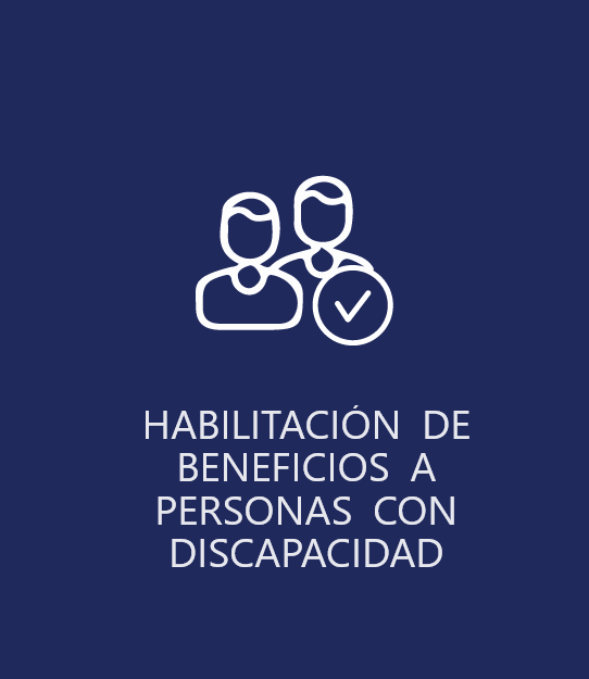 HABILITACIÓN DE USUARIOS