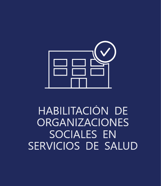 ORGANIZACIONES SOCIALES EN SERVICIOS